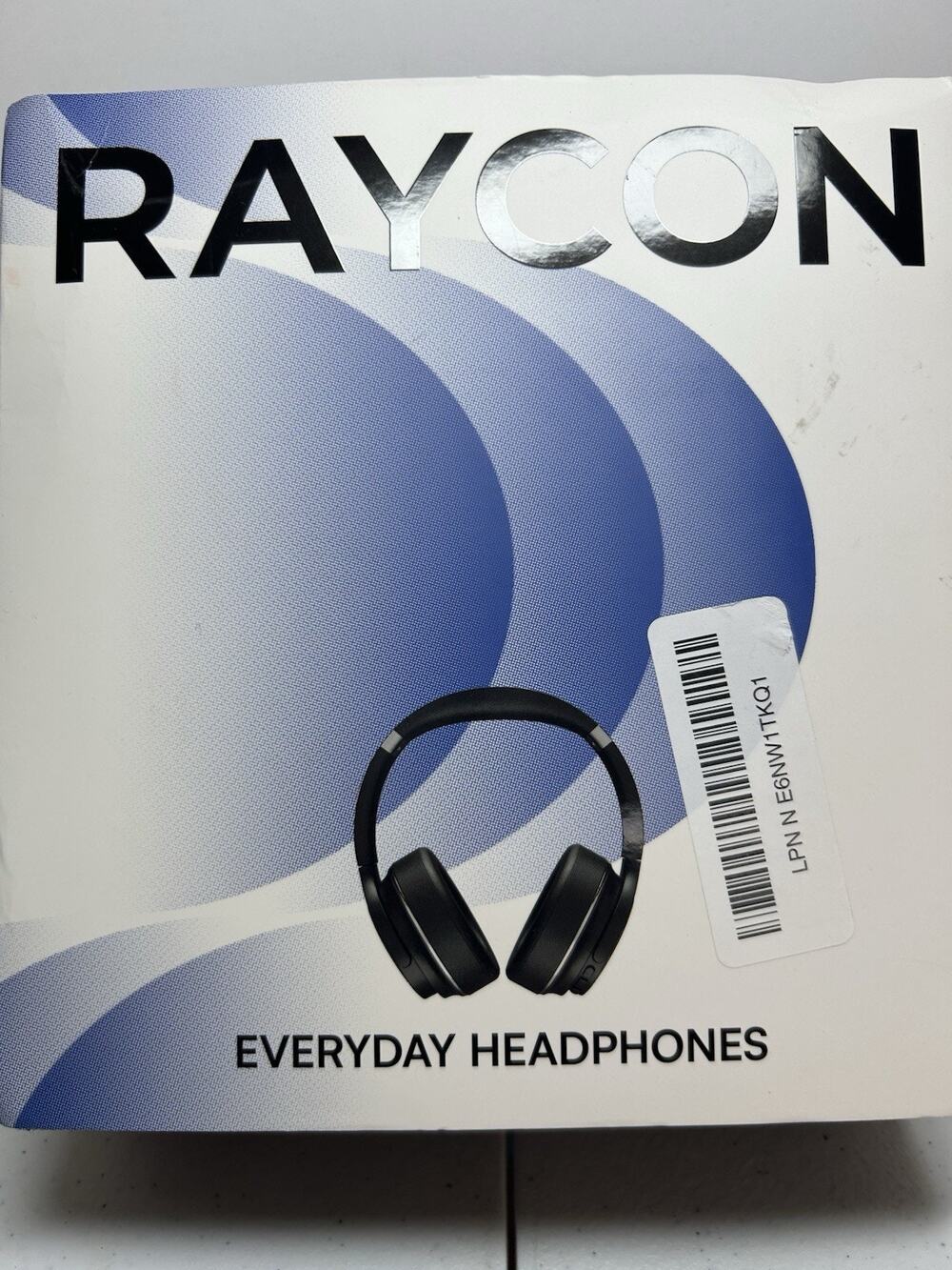 Raycon RBH820-BlK H20 Wireless Noise-Cancelling Over-the-Ear Headphones - Black
